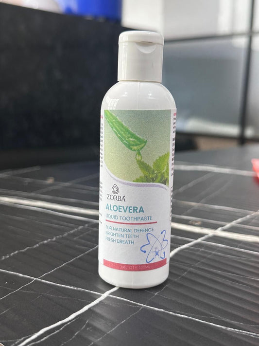 Zorba Aloe Vera Liquid Toothpaste 100ML (Pack of 2)